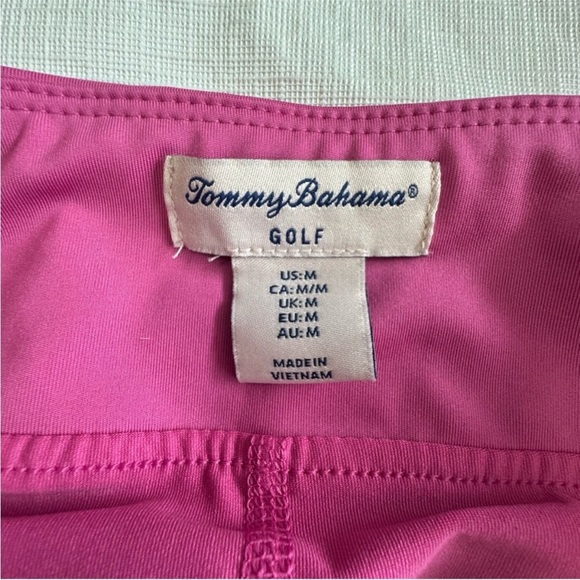 4/25 Tommy Bahama Pink Pleated Skater Skorts - Picture 2 of 8